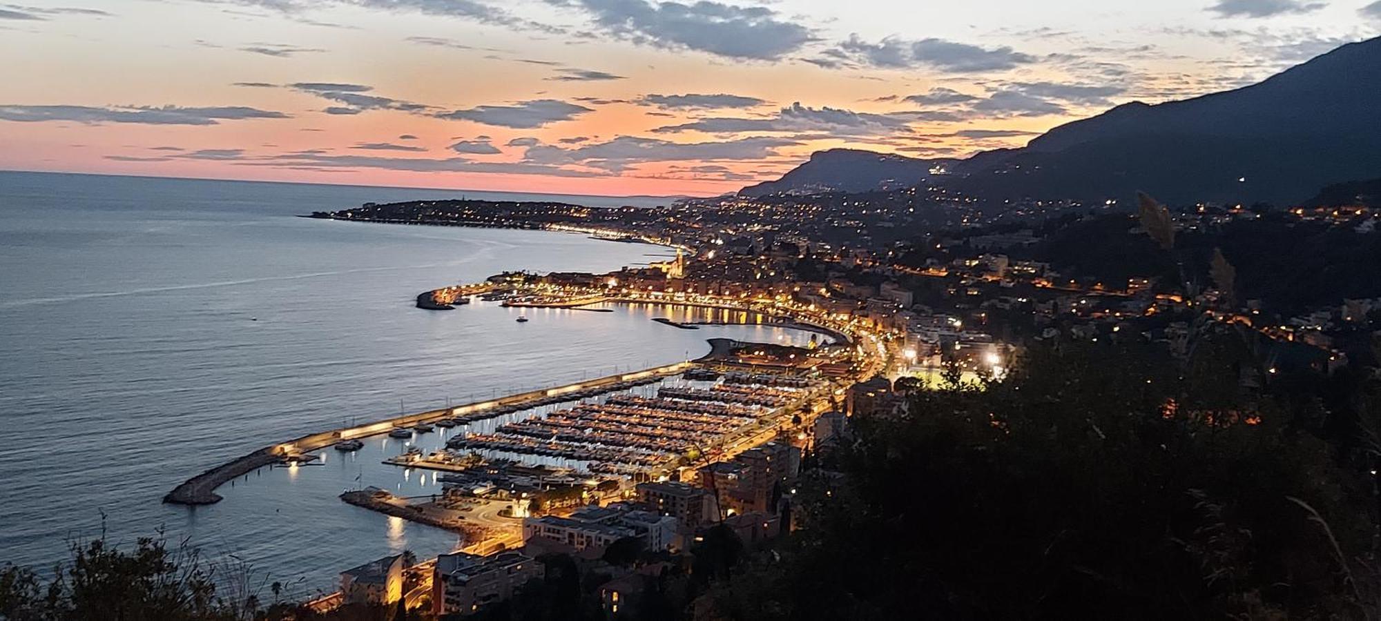 Villa Panoramica Menton Bagian luar foto