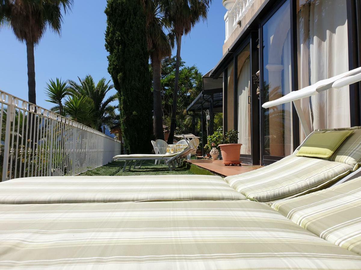 Villa Panoramica Menton Bagian luar foto