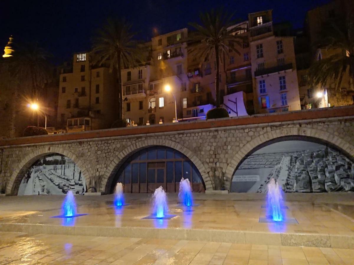 Villa Panoramica Menton Bagian luar foto